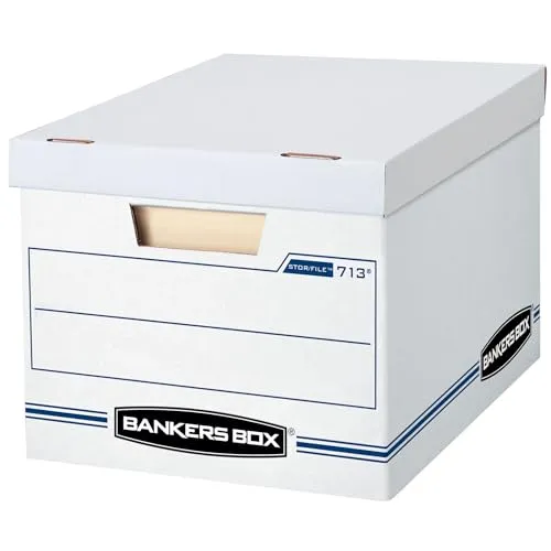 Bankers Box 12-Pack Standard Duty File Boxes