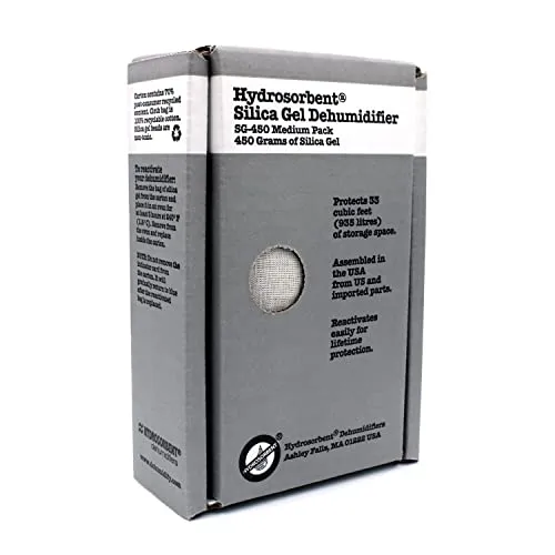 HYDROSORBENT Gun Safe Dehumidifier 450g Desiccant