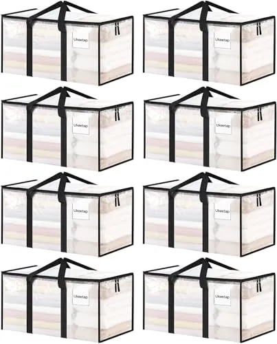8 Pack Extra Large Heavy Duty Moving Bags