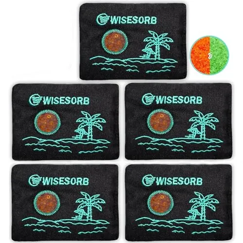 Rechargeable Desiccant Packs with Color Indicator (5x100g)