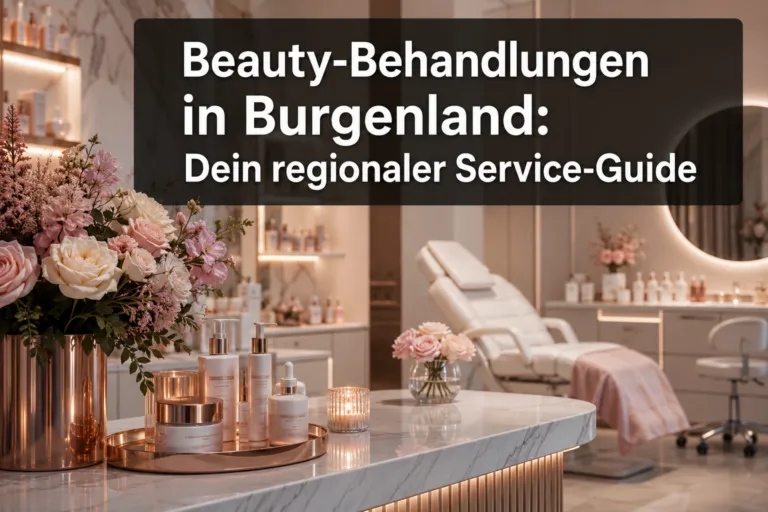 Beauty-Behandlungen im Kosmetikstudio Burgenland: Dein regionaler Service-Guide