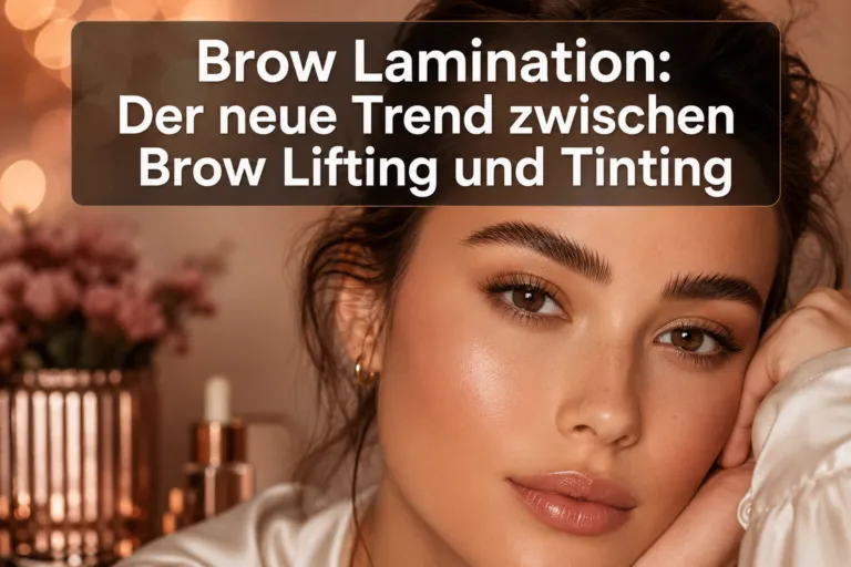 Brow Lamination: Der neue Brow Lamination รsterreich Trend zwischen Brow Lifting und Tinting