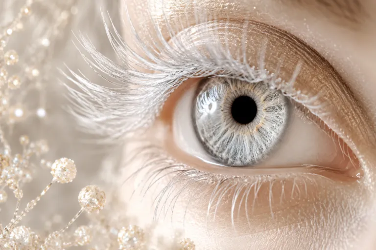 Weiรe Wimpern: Ursachen, Lรถsungen und Styling-Tipps