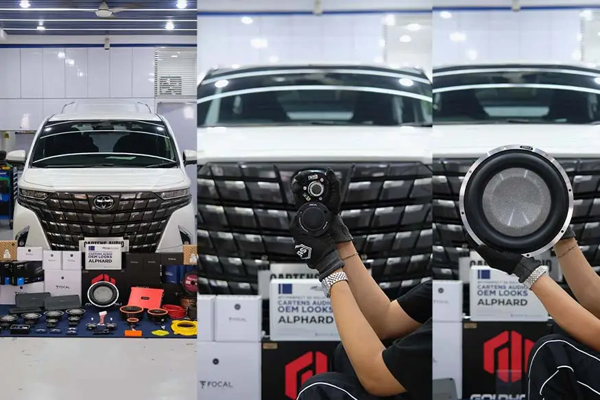 Upgrade Audio Mobil Alphard Hybrid OEM Look oleh Cartens Audio
