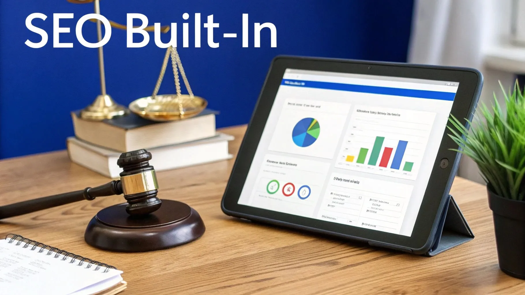 Winning Web Design for Attorney Websites 3 A person examining a website's structure, representing SEO in web design