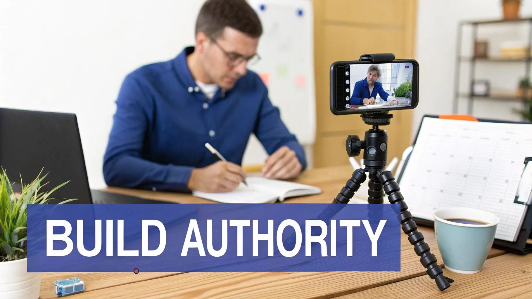 Lawyer reviewing social media content on a tablet