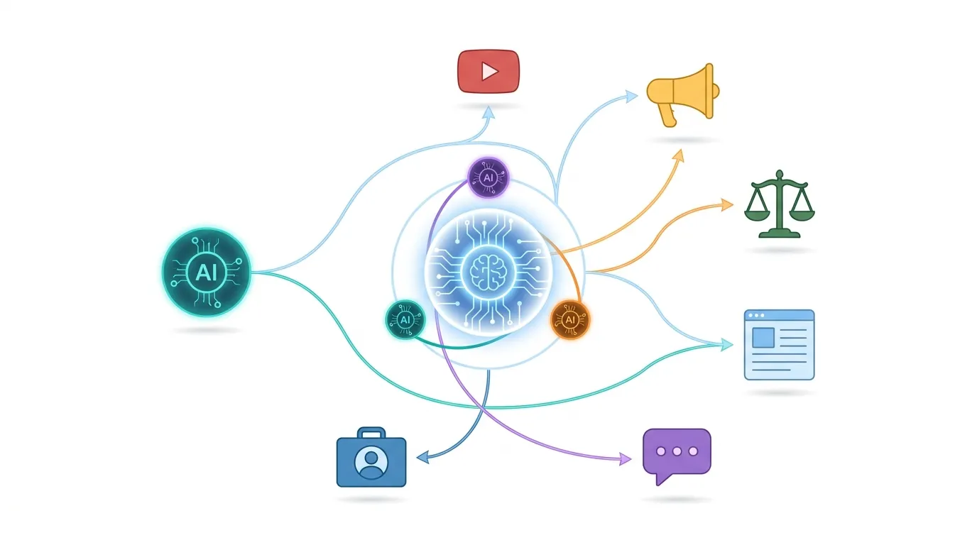 AI influence on law firm marketing channels