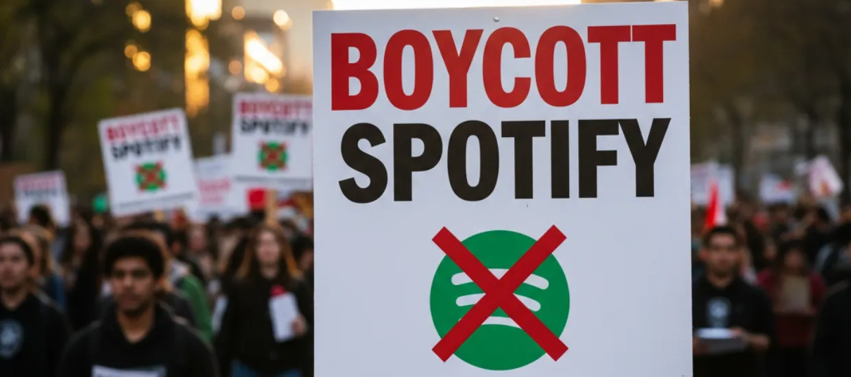 Artists Boycott Spotify