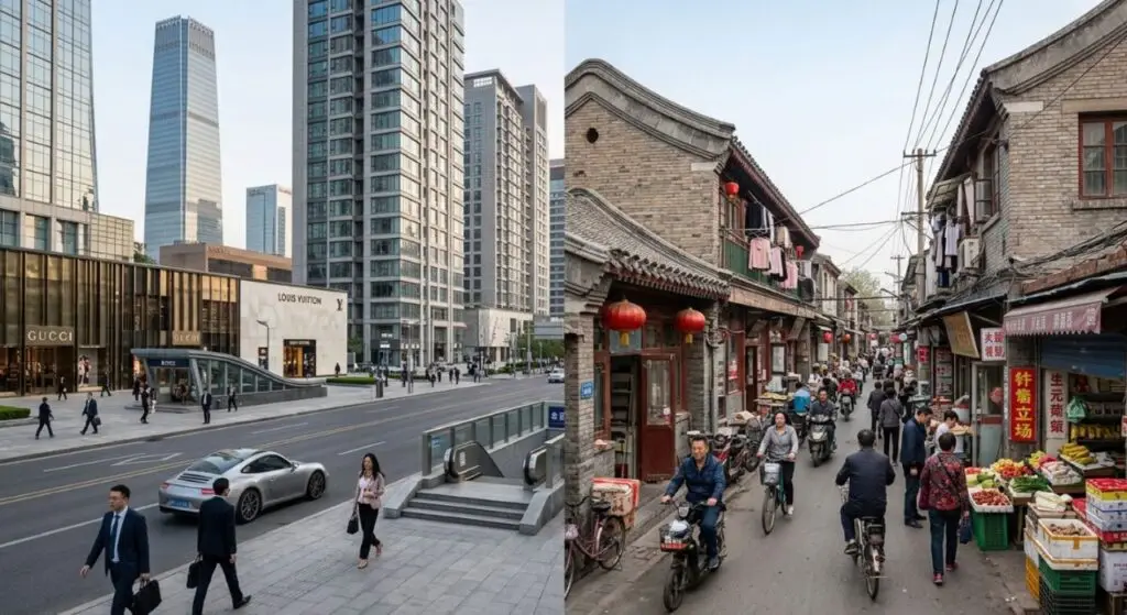 rich china poor china gap emerging