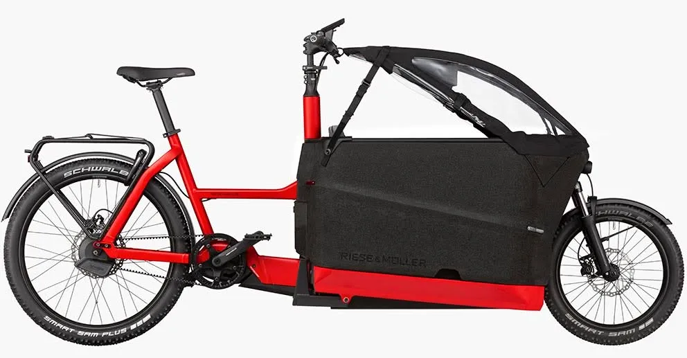 La Riese & Müller Packster 70 permite un amplio rango de ajuste a los ciclistas