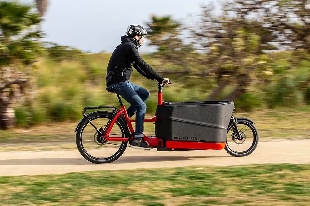 La geometría de la Packster 70 es eminentemente cómoda
