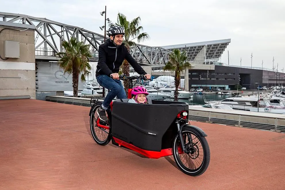 La Packster 70 permite transportar hasta tres niños