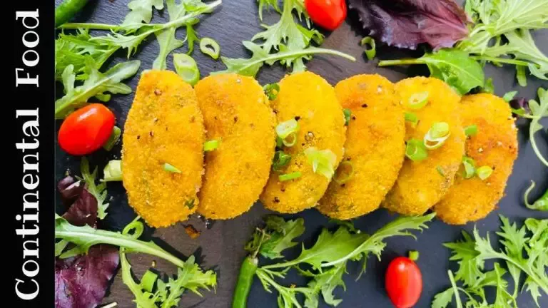 Continental Food Recipes 41 7-Steps Crunchy Crispy Chicken Cutlets The Perfect Ramadan Snack Recipe