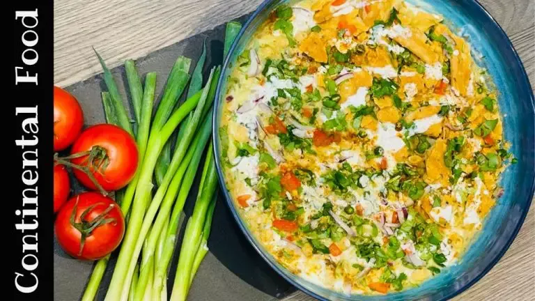 Continental Food Recipes 40 Ramzan Special Dahi Papdi Chaat Papri Chaat Recipe