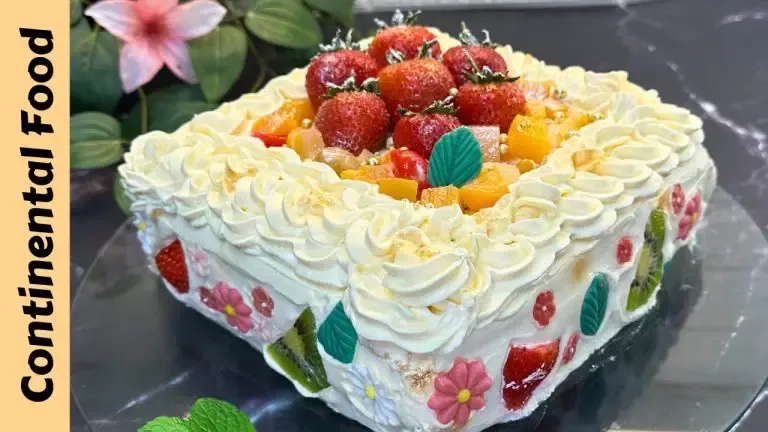 Continental Food Recipes 65 How to Make the Best Creamy Fruit Cake in Just 1 Hour by continental food recipes