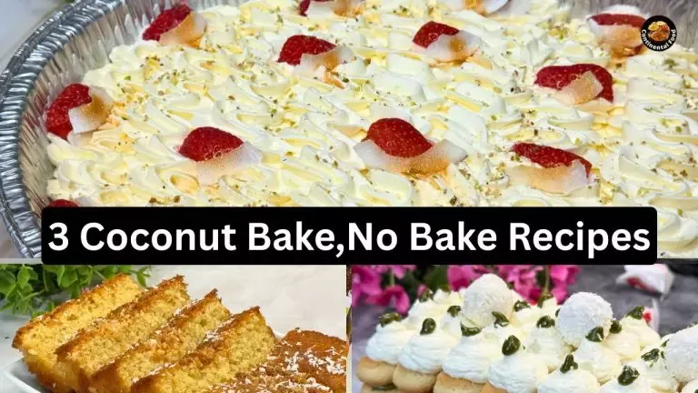 Continental Food Recipes 15 The Ultimate Creamy Coconut Milk Cake (Soft, Moist & Melt-in-Your-Mouth!) 🥥✨