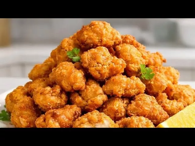 Perfect Crispy Chicken Pakora 2 homemade crispy chicken pakora by continental food recipes