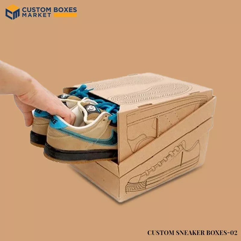 Custom Sneaker Boxes hover view