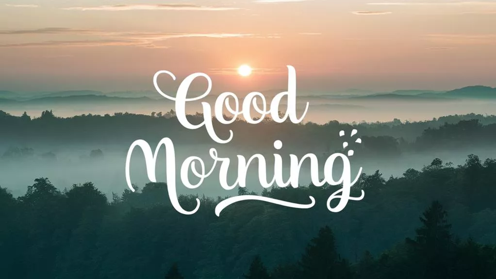81 Serene Nature-Themed Good Morning Texts