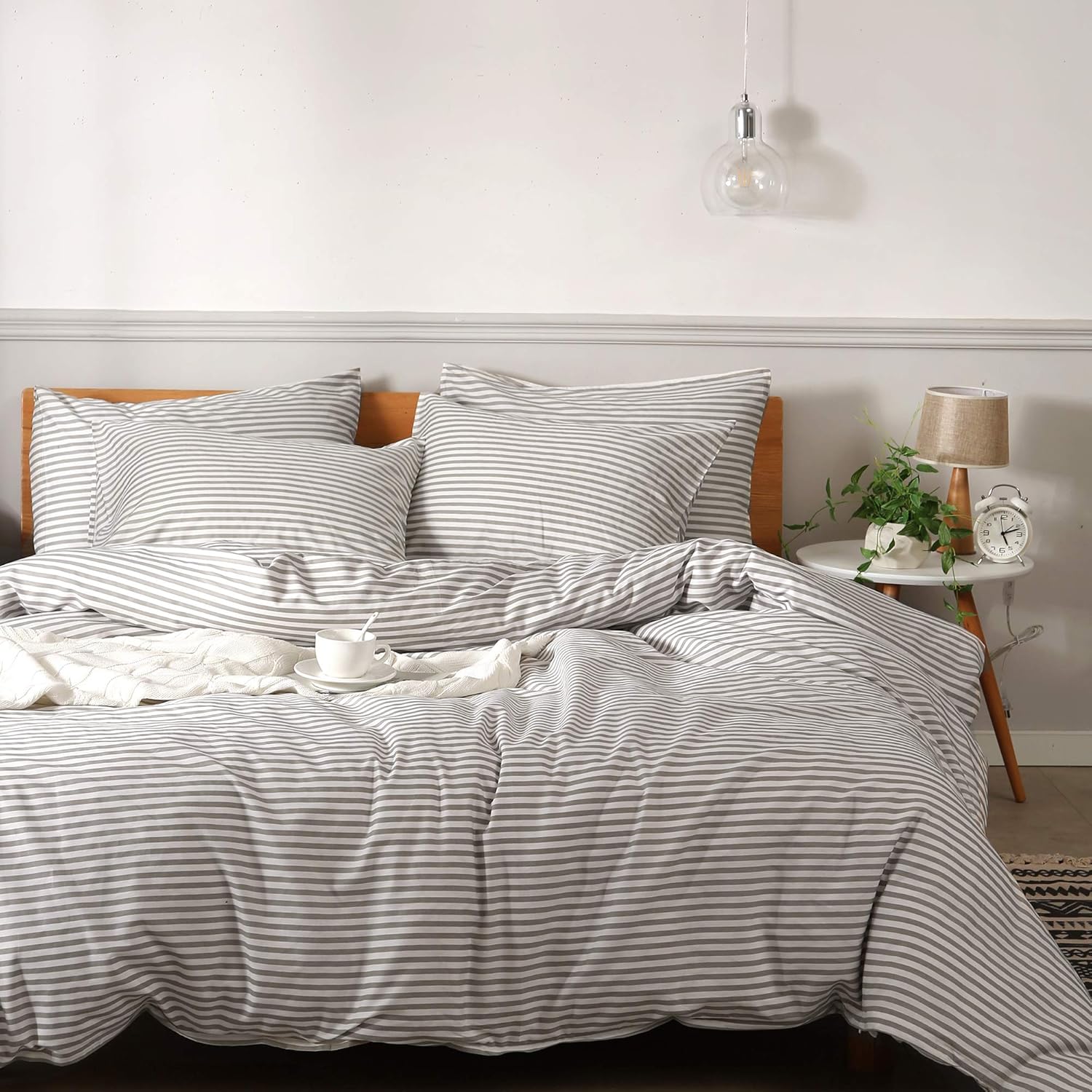 Jellymoni Striped Duvet Cover Sets