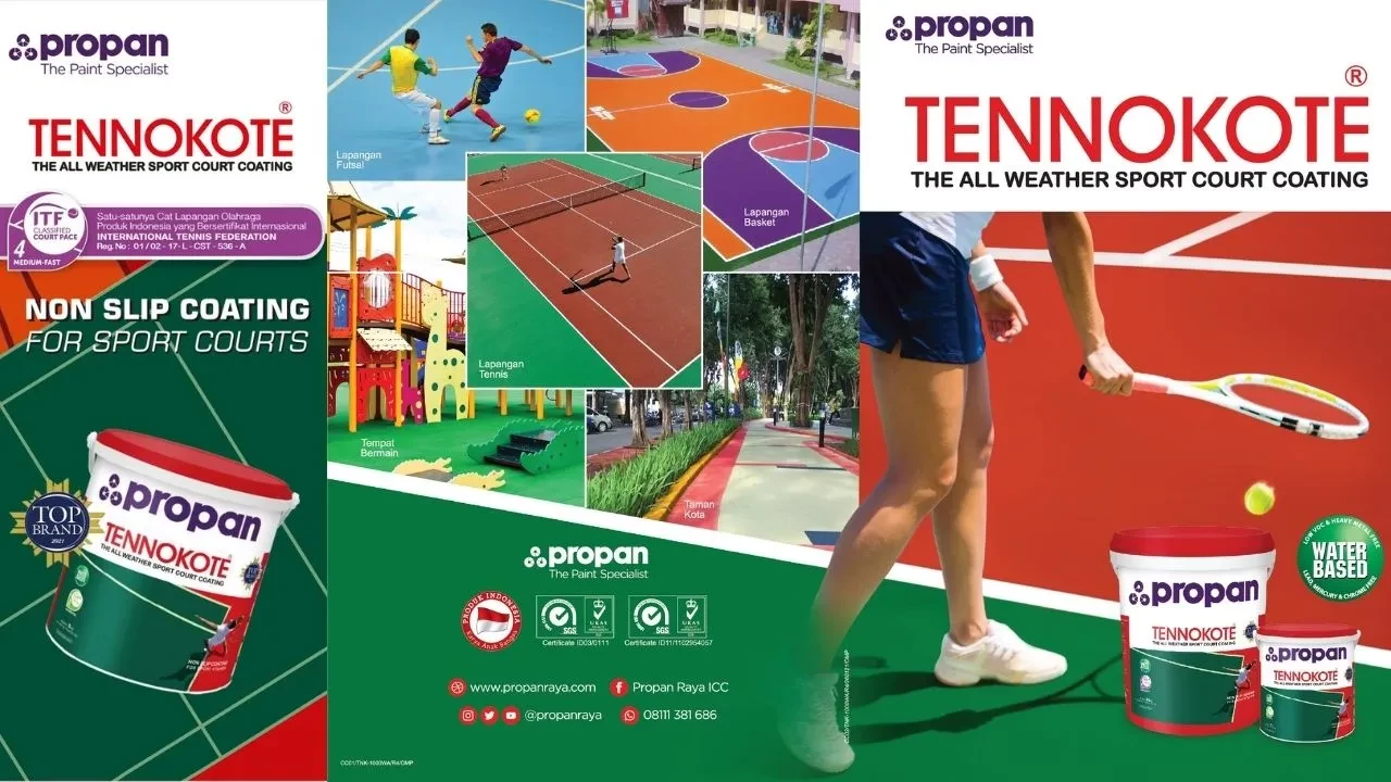 Cat Lapangan Propan Tennokote Tnk 1000 Wa