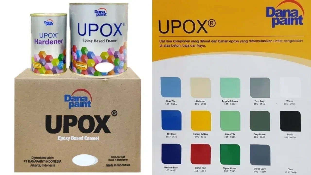 Warna Cat Lapangan Upox Danapaint Floor Paint