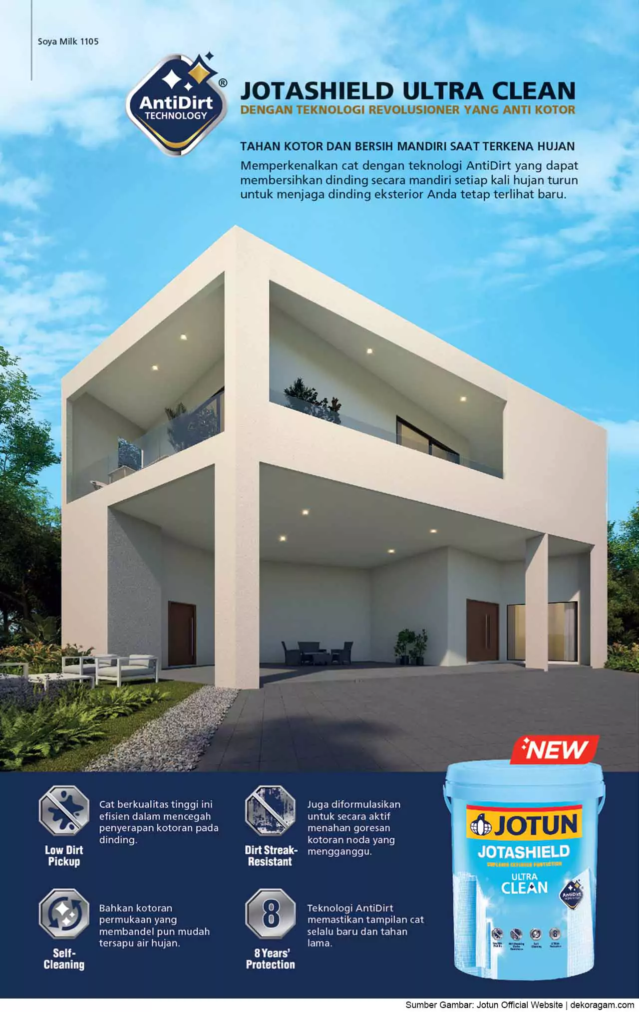 Cat Eksterior Jotun Jotashield Ultra Clean