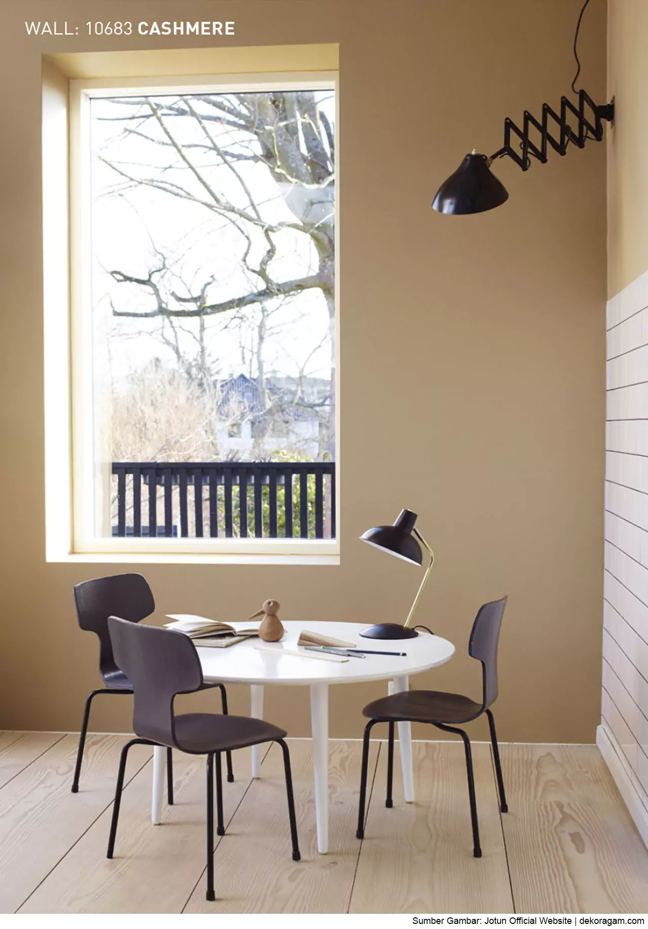 Warna Cat Interior Jotun Cashmere 10683 Untuk Ruang Tamu 