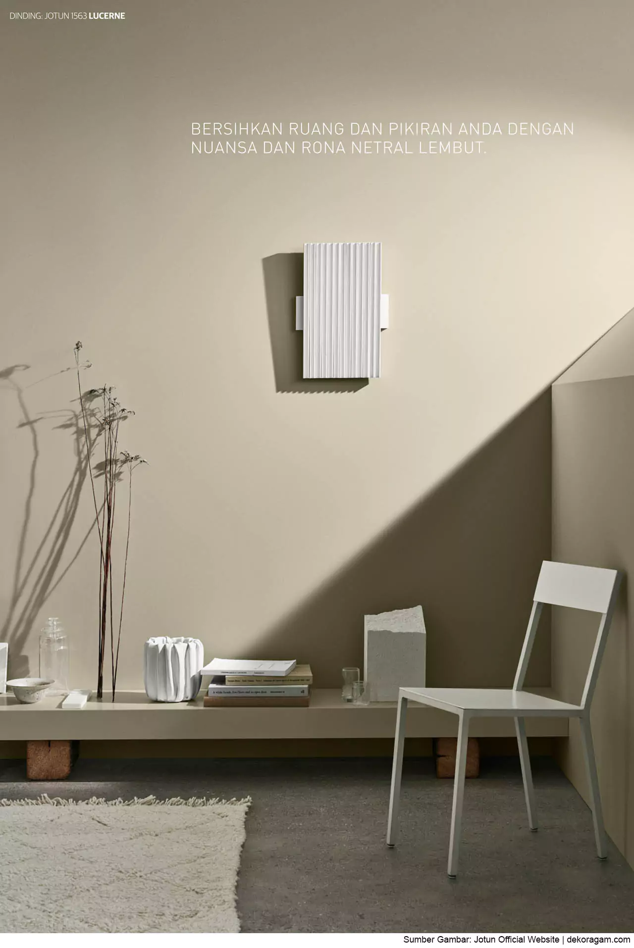 Warna Cat Interior Jotun Lucerne 1563 Untuk Ruang Tamu