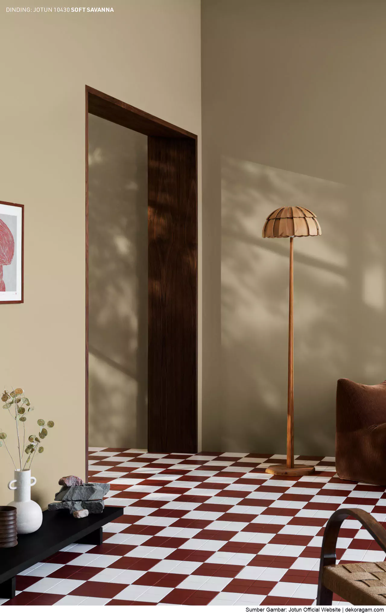 Warna Cat Interior Jotun Soft Savanna 10430 Untuk Ruang Tamu