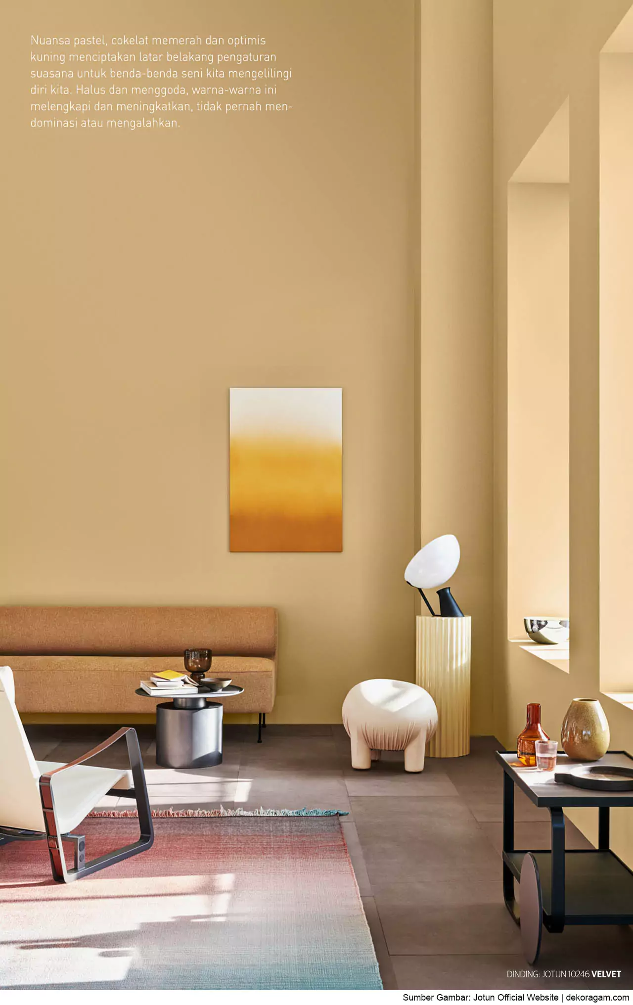 Warna Cat Interior Jotun Velvet Untuk Ruang Tamu