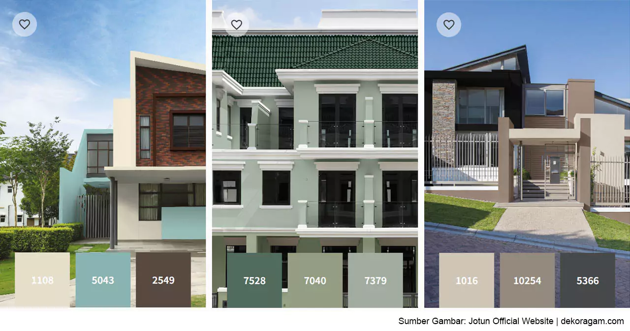 Warna Cat Jotun Untuk Eksterior Rumah Alami