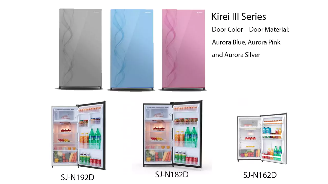 Kulkas Sharp 1 Pintu Kirei Iii Series 1