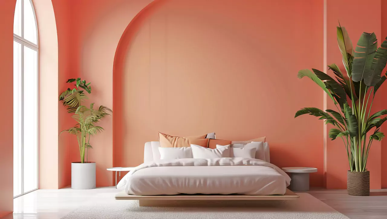 Cat Kamar Warna Peach Yang Bagus Untuk Perempuan
