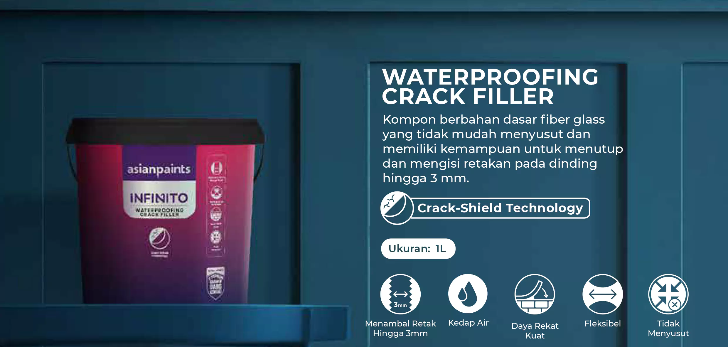 Infinito Waterproofing Crack Filler