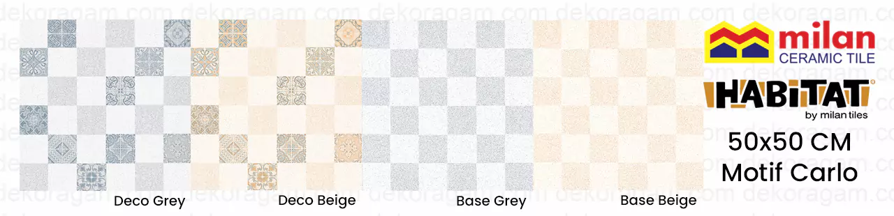 Katalog Keramik Milan Habitat 50x50 Motif Carlo