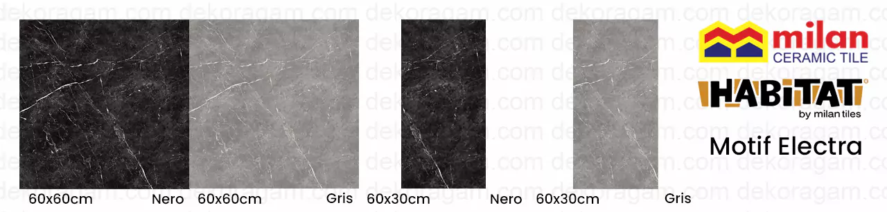 Katalog keramik milan habitat 60x60 60x30 motif electra