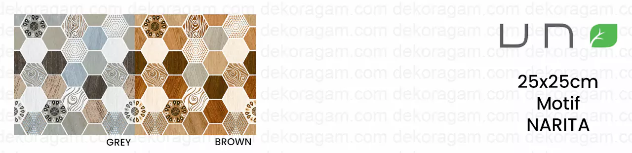 Katalog keramik uno 25x25 motif narita