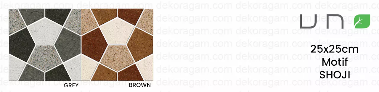 Katalog keramik uno 25x25 motif shoji