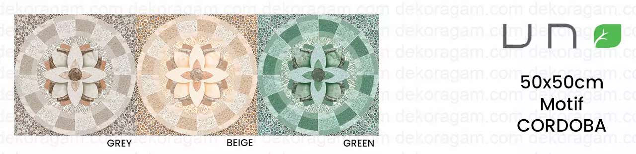 Katalog keramik uno 50x50 motif cordoba