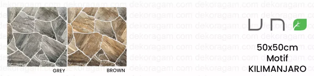 Katalog keramik uno 50x50 motif kilimanjaro