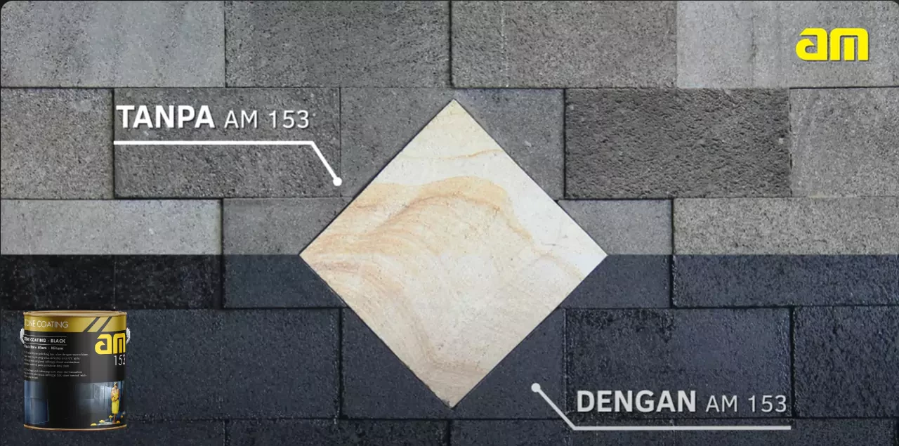 Cat batu alam am 153