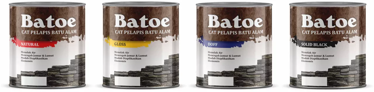Cat batu alam batoe