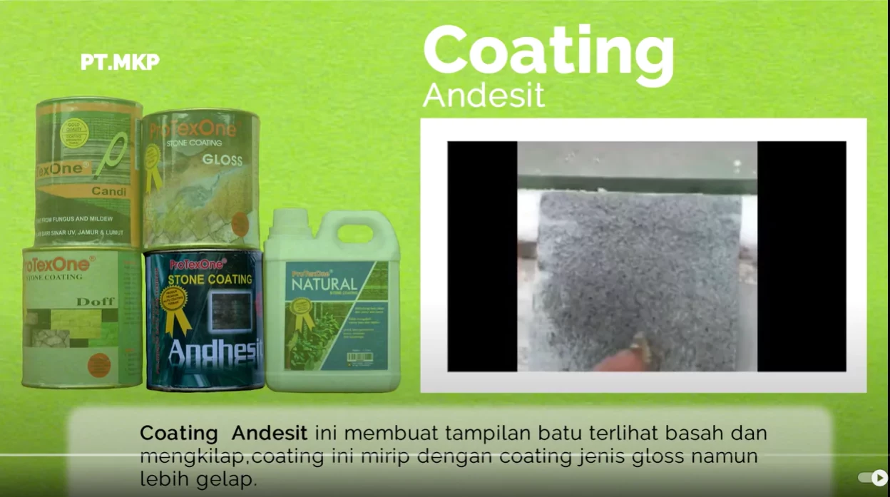 Protexone stone coating andesit