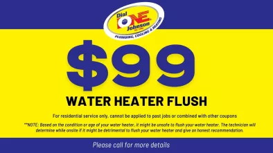 $99 Water Heater Flush