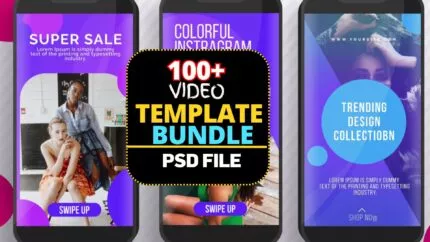 100+ Video Templates Bundle | Editable Premiere Pro