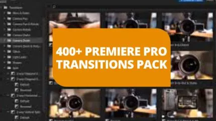 400+ Premiere Pro Transitions Pack