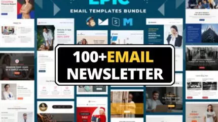 100+ Email Newsletter Templates