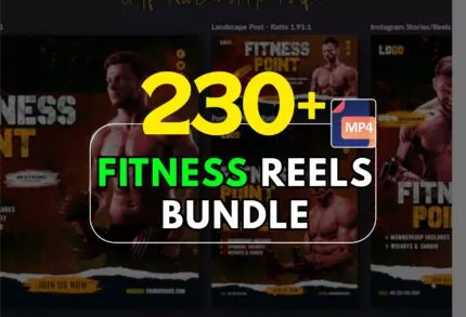 230+ Fitness Reels Bundle