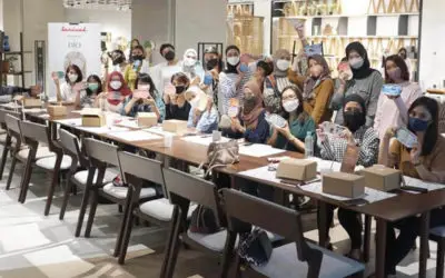 Jesmonite Workshop with Aydea Studio: Crafting Creativity at Sarinah